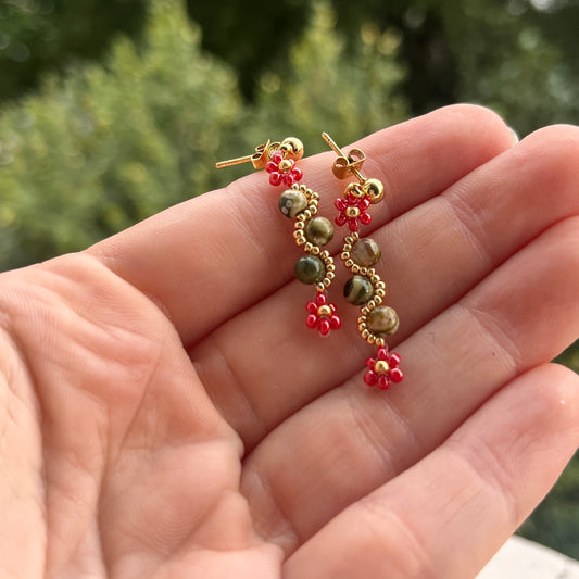 Boucles d'oreilles Fiammata