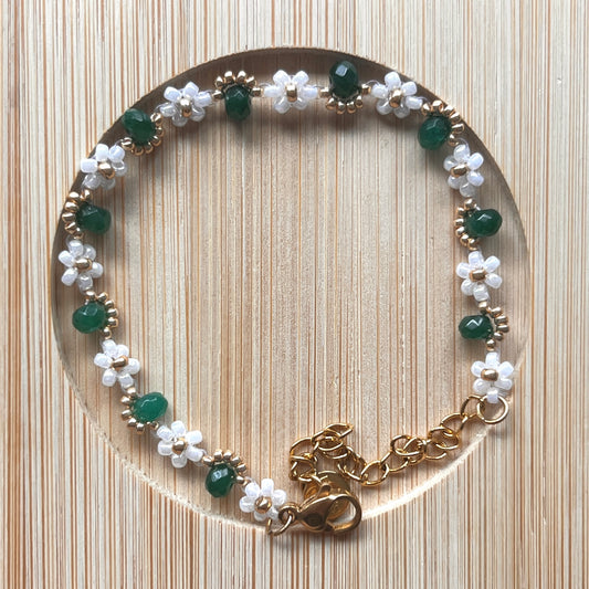 Bracelet nature entrelacée 🌱